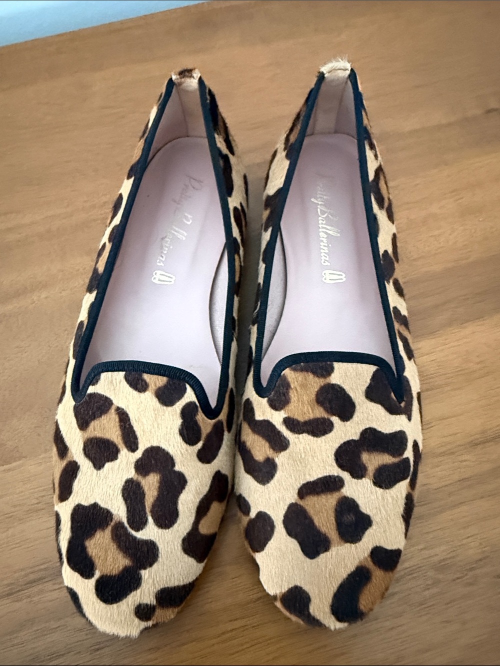 Pretty Ballerinas Leopard Print Women's Loafers - Casual Slip-On Flats